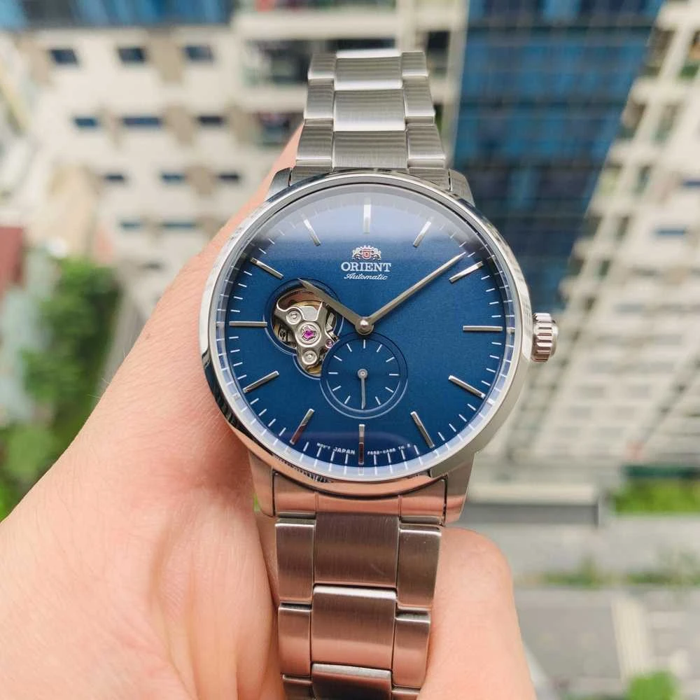 Vyriškas laikrodis Orient Open Heart Automatic RA-AR0101L10B + BOX