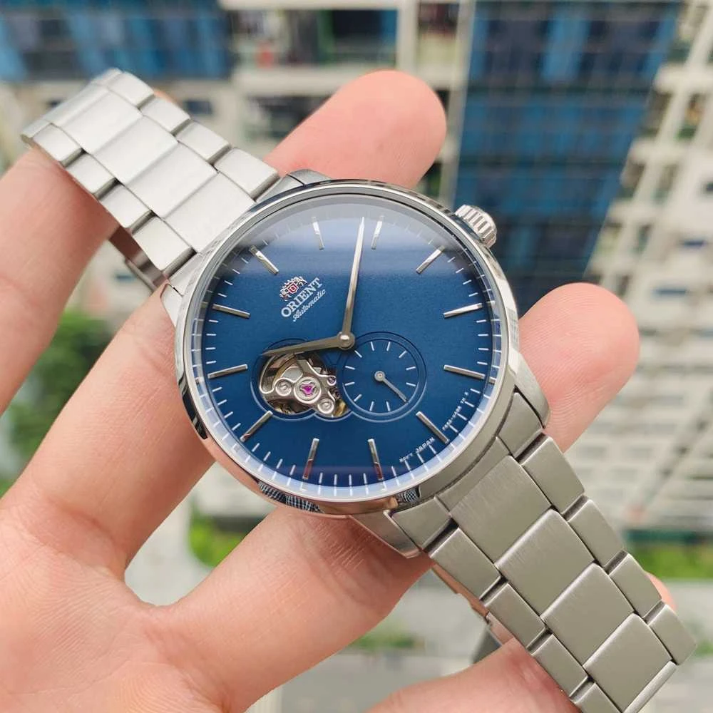 Vyriškas laikrodis Orient Open Heart Automatic RA-AR0101L10B + BOX