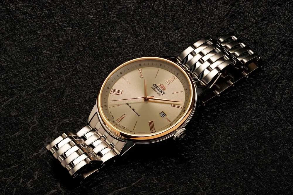 Laikrodis Orient šiuolaikinis automatinis RA-AC0J01S10B
