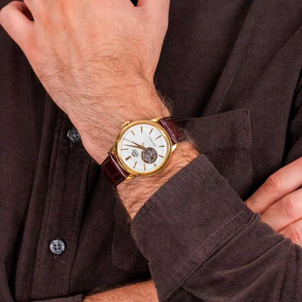 Laikrodis Orient Classic Bambino Open Heart RA-AG0003S10B