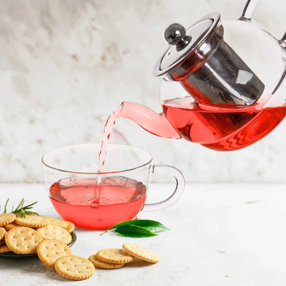 Orion Arbatos ąsotis su puodeliu 350+300 ml - Stiklinis