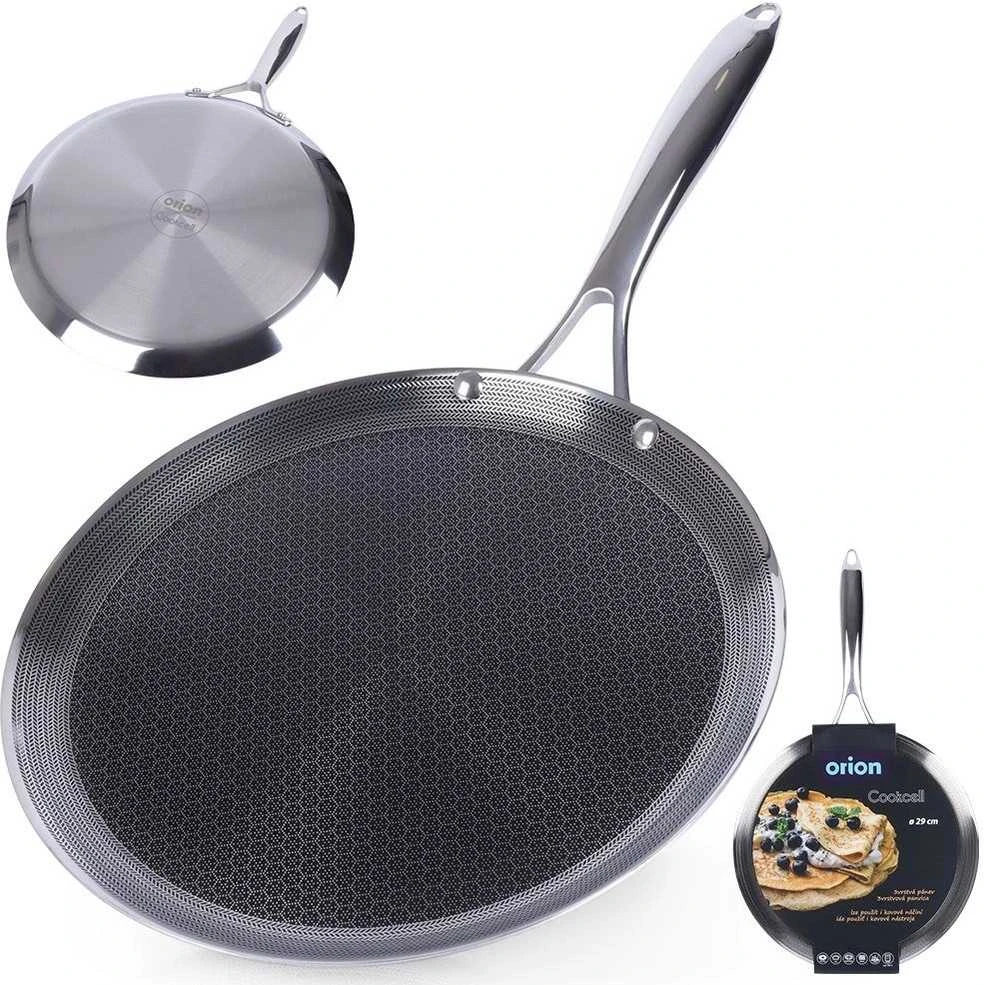 Orion Blynų keptuvė COOKCELL 29 cm Plieninė