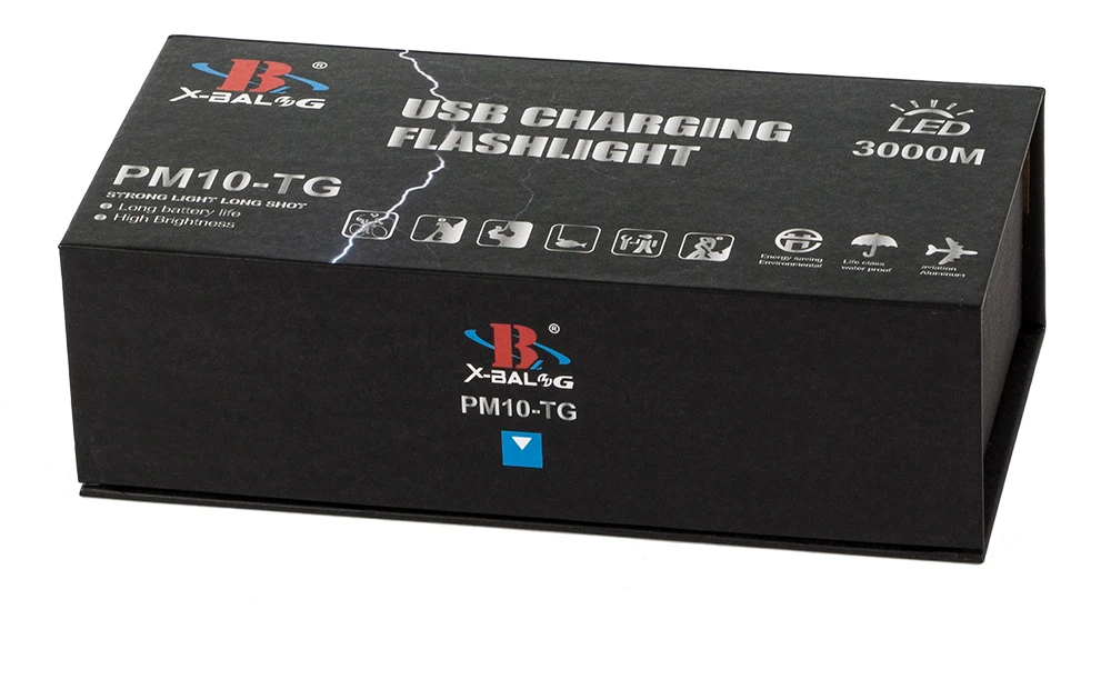 Žibintuvėlis Bailong M1682 su LED CREE PM10-TG