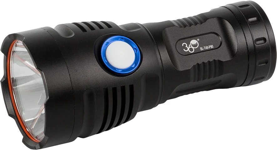 Taktinis žibintuvėlis Bailong T48 su CREE XHP90 ir COB LED