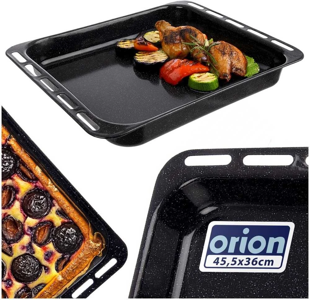 Orion Kepimo Forma Emailiuota 44,5x36x5 cm - Puodų Gaminiams - Orkaitėms