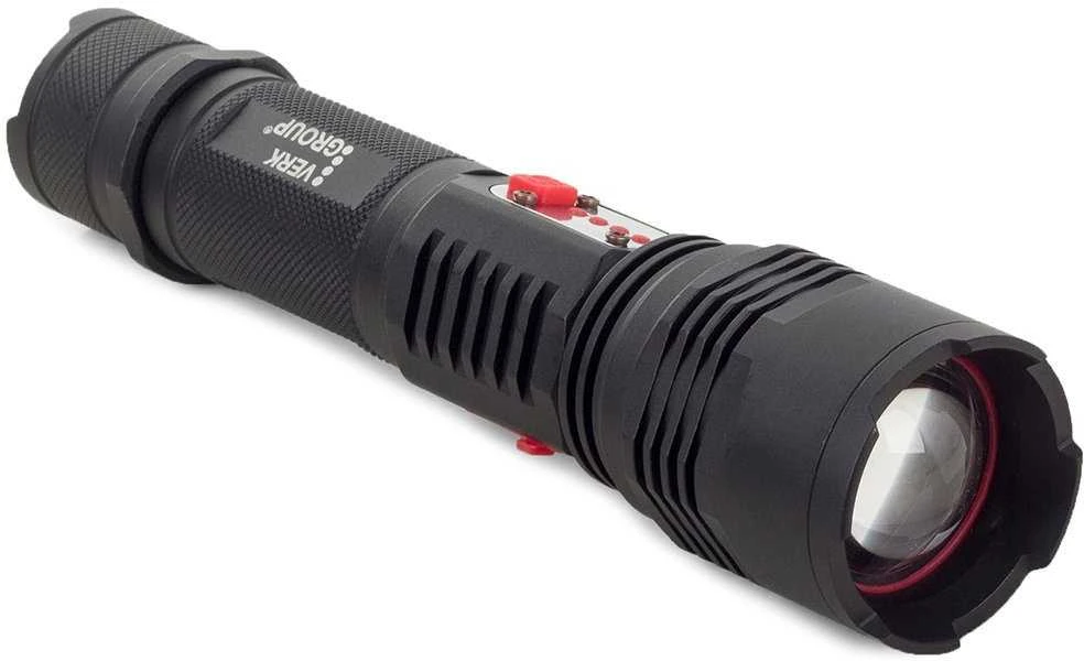 Žibintuvėlis Bailong W767 su CREE XM-L T6 dioda ir USB įkrovimu