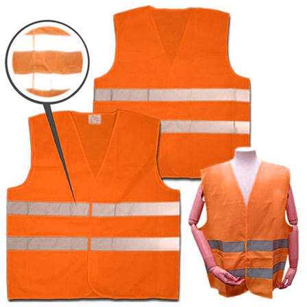 Apsauginė liemenė, oranžinė XXXL