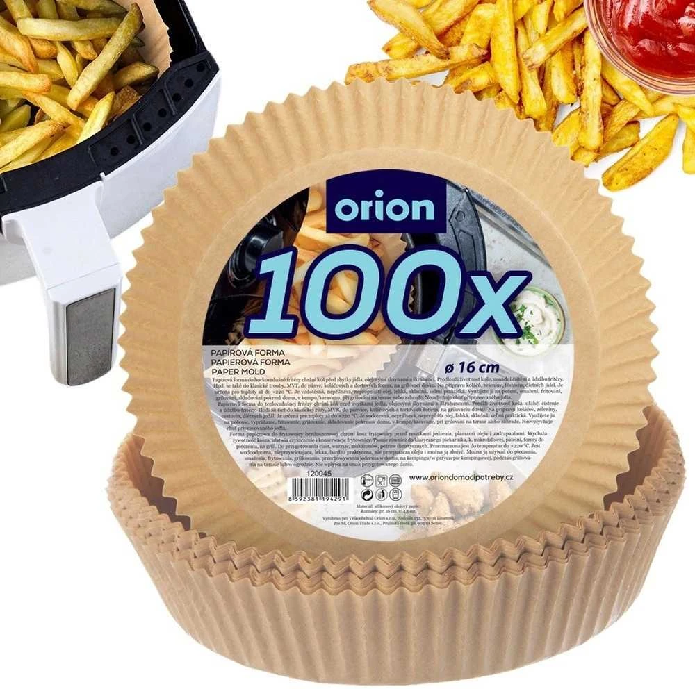 Orion Orkaitės Popieriaus Įdėklai 16 cm 100 vnt - Lankstūs Priedai