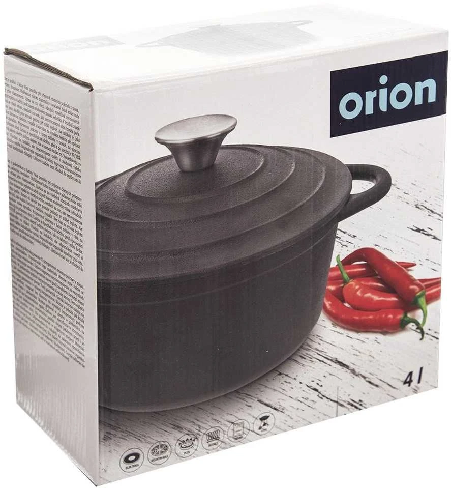 Orion Puodas ketus su dangčiu LITINA 23 cm, 4 l