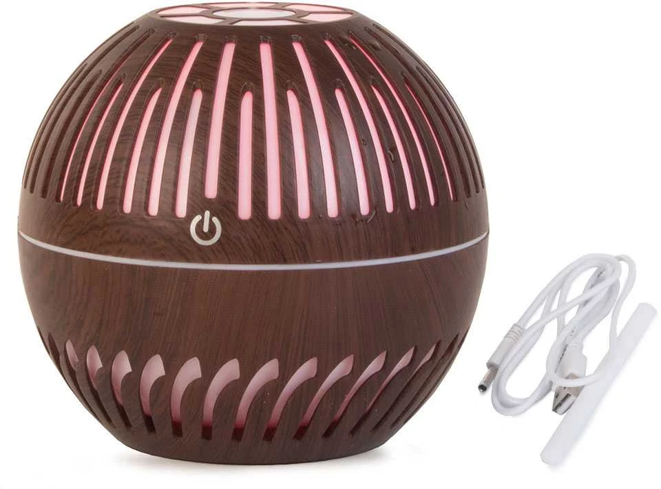 Oro drėkintuvas su aromaterapijos funkcija, 300ml, LED apšvietimas