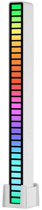Pakabinamas šviestuvas RGB LED garsų reaguojanti neoninė juosta su baterija