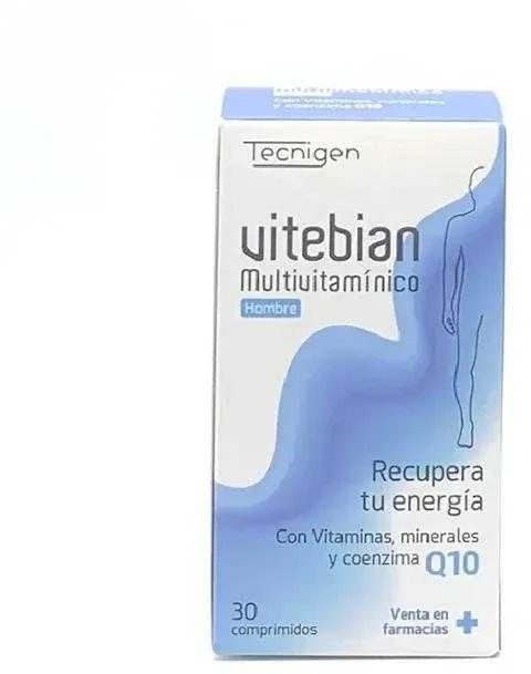 OTC TecniGen Vitebian Multivitaminai Q10 vyrams 30vnt