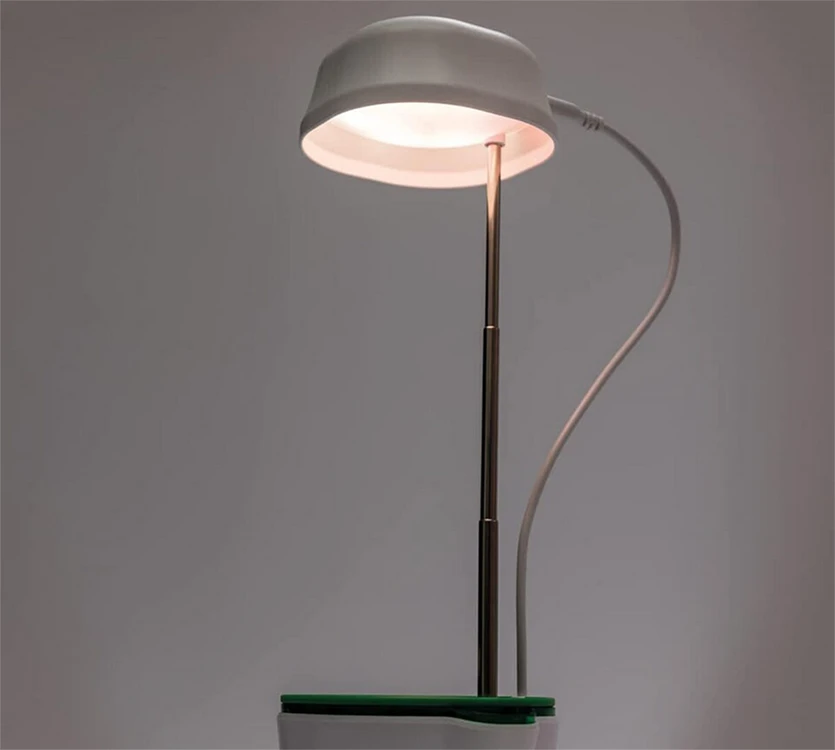 Pakabinamas šviestuvas Lempa augalų auginimui su 6 LED ir 4 UV diodomis
