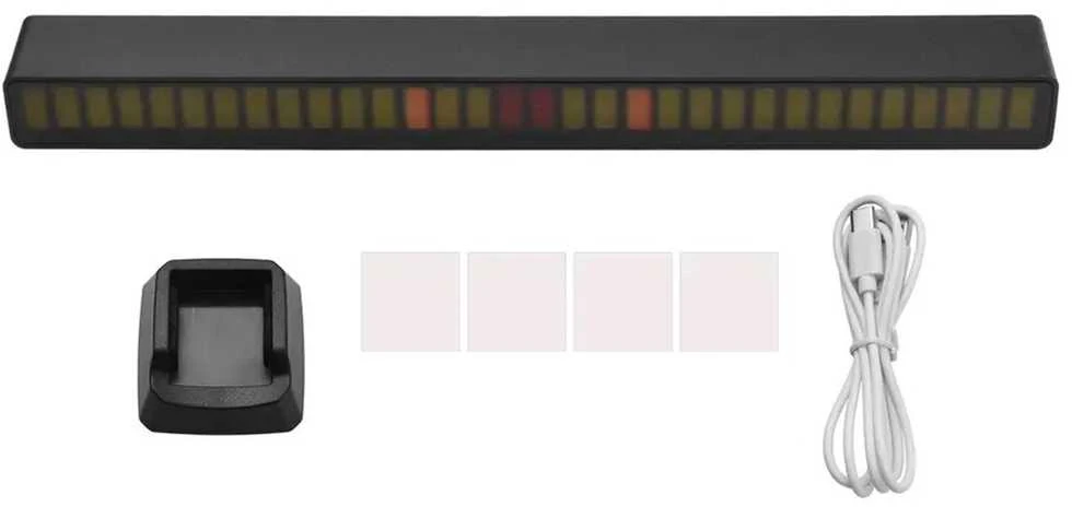 Pakabinamas šviestuvas RGB LED Juostos su Garsiniu Atsaku - 18 Modo Multicolor