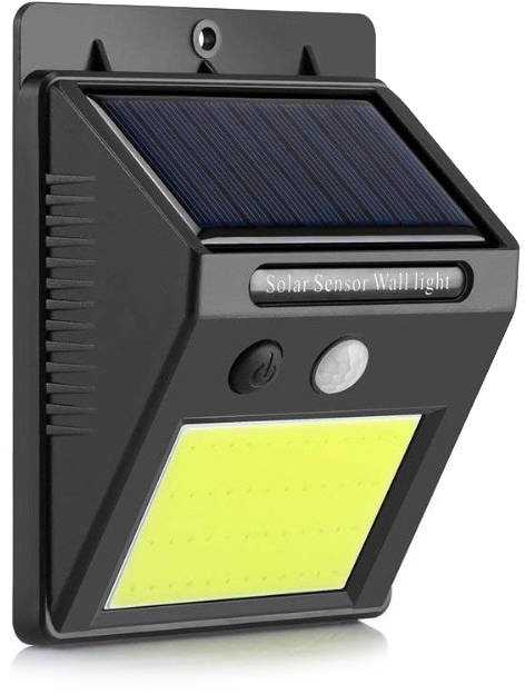 Saulės šviestuvas su 48 LED ir judesio jutikliu