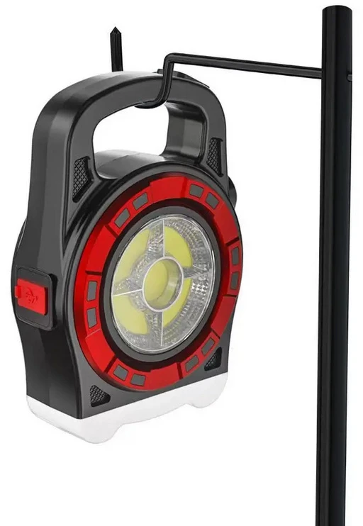 Nešiojama saulės lempa su LED ir akumuliatoriumi HB-6678C