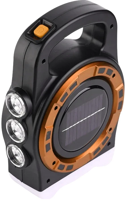 Nešiojama saulės įkraunama LED lempa HB-6678C