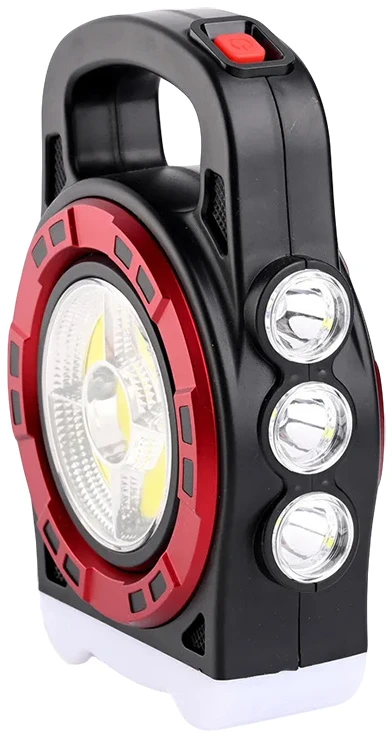 Nešiojama saulės lempa su LED ir akumuliatoriumi HB-6678C