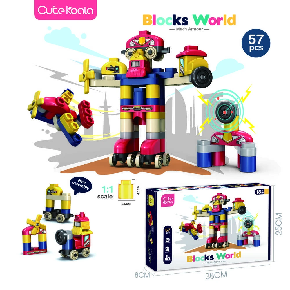„Pasidaryk pats“ robotas - blokų mokslo, švietimo rinkinys