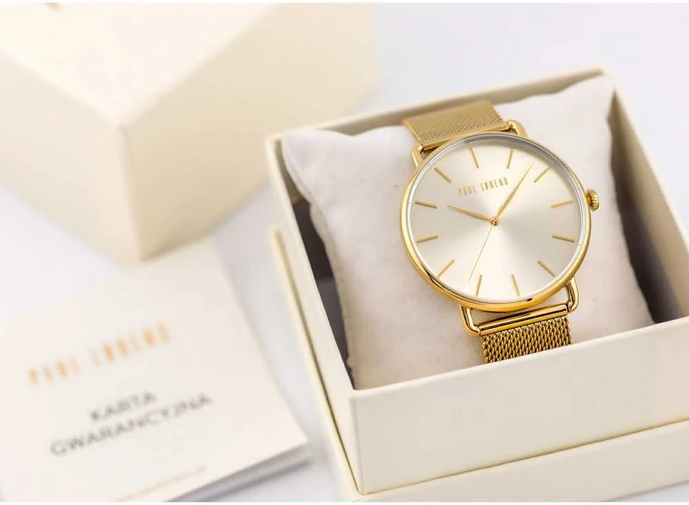 PAUL LORENS WOMEN'S WATCH - PL13032B-4D1 (zg554e) + BOX