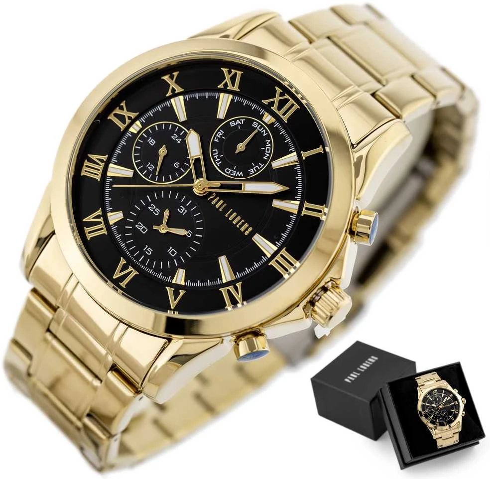 Laikrodis PAUL LORENS MALE WATCH - PL3844B2-1D1 (zg363b) + BOX