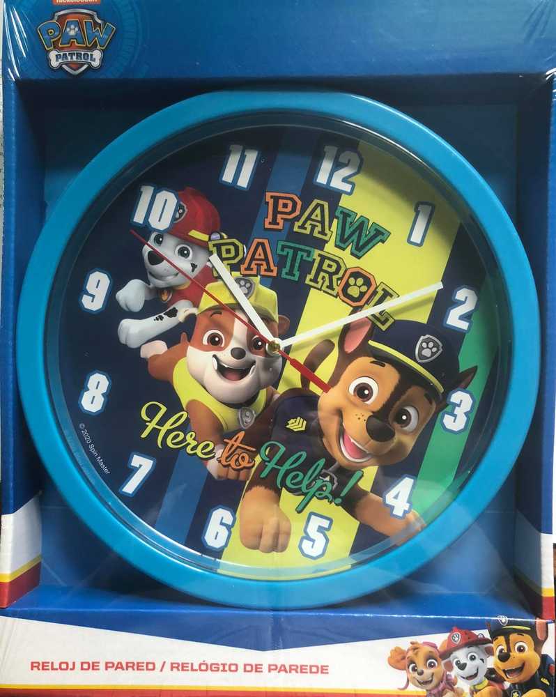 Kids Licensing Paw Patrol sieninis laikrodis
