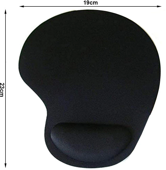 Fusion Accessories Ergonomiška gelinė pelės kilimėlis su riešo atrama