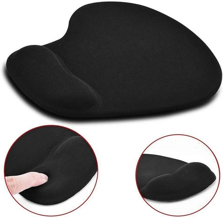 Fusion Accessories Ergonomiška gelinė pelės kilimėlis su riešo atrama