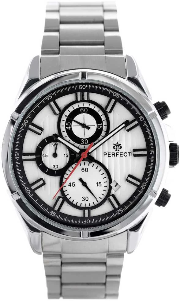 Laikrodis vyrams PERFECT CH03M - CHRONOGRAF (zp358d) + dėžutė
