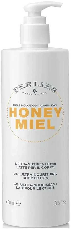 Perlier Honey 24H Super-Hydrating Losjonas kūnui intensyviai drėkinantis kūno losjonas, 400 ml