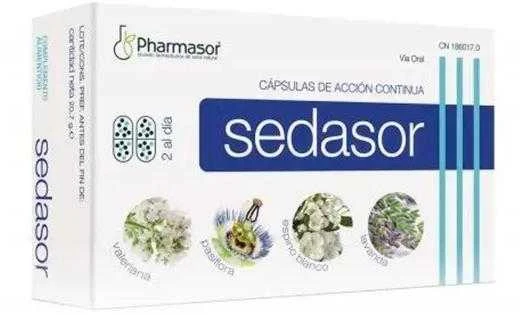 Pharmasor Sedasor nuolatinio veikimo 30 kapsulių