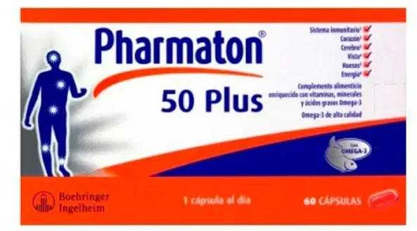 Pharmaton 50Plus 30 Capsules