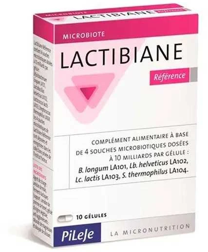 Pileje Lactibiane Reference 10 vnt