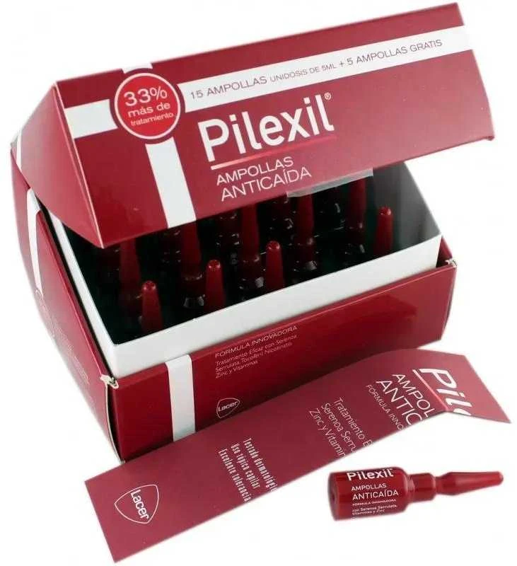 Pilexil nuo plaukų slinkimo 15 amp 5 amperų dovana