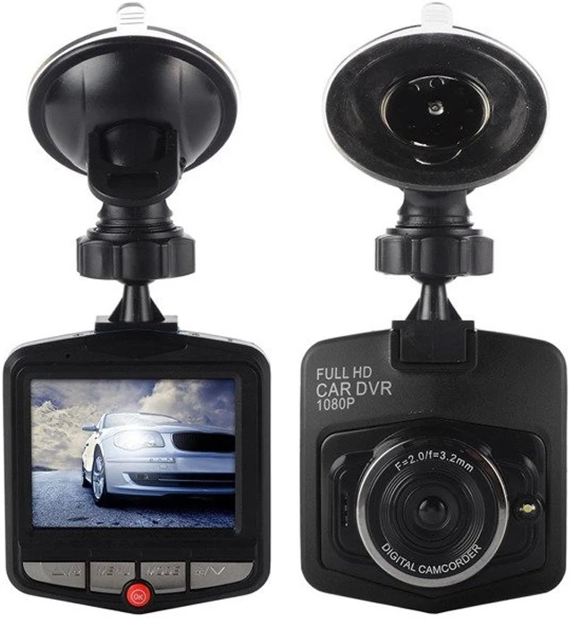 Automobilinė vaizdo kamera Full HD su LCD ekranu