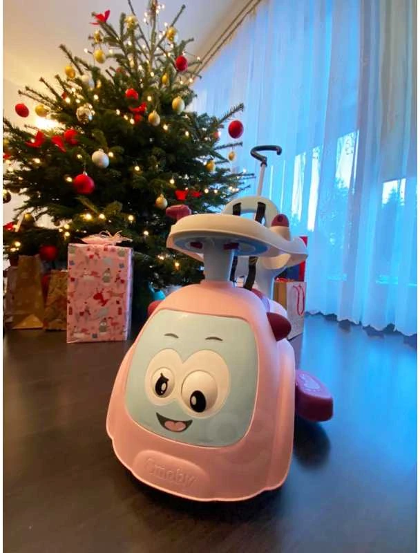 SMOBY Vaikiškas važinėjimas 4in1 Maestro Rožinis