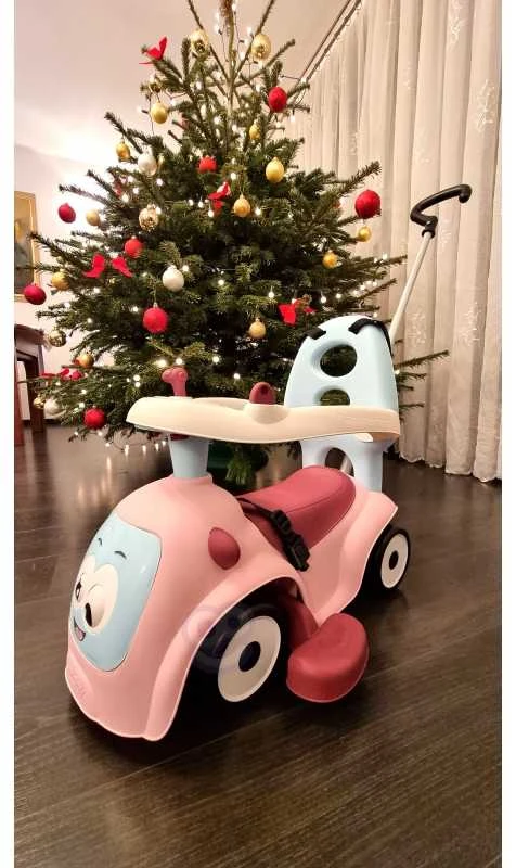 SMOBY Vaikiškas važinėjimas 4in1 Maestro Rožinis