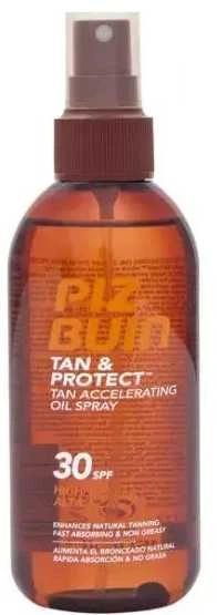 Piz Buin Tan & Protect įdegį spartinantis apsaugos nuo saulės aliejus su SPF 30, 150 ml