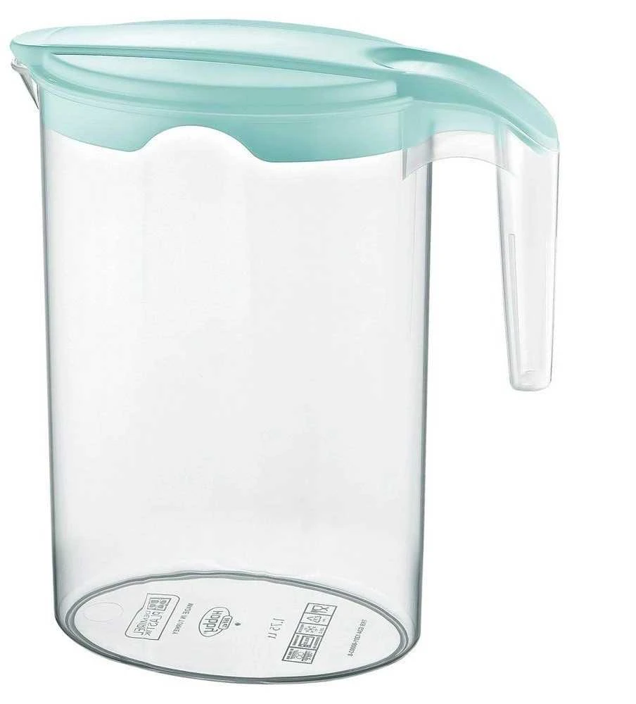 Plasticinis ąsotis su dangčiu 1,75 l - patogus ir saugus