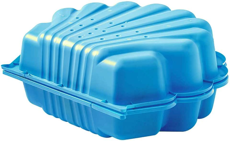 PARADISO Plastikinė smėlio dėžė Mėlynasis apvalkalas