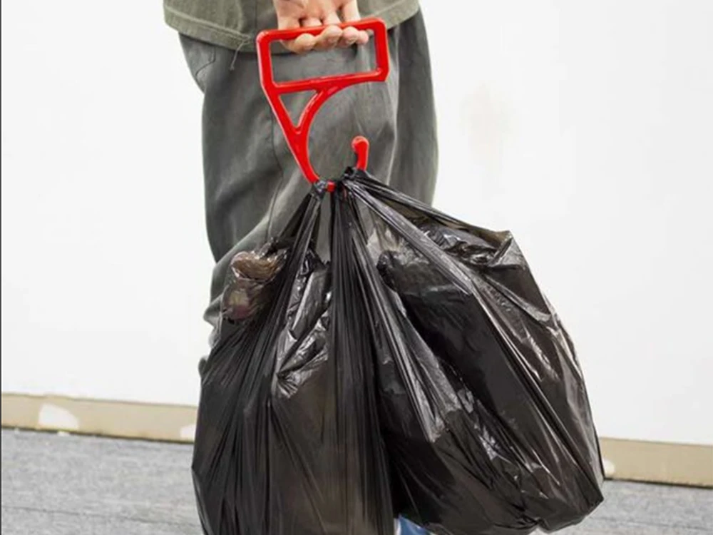 Plastikinė rankena, be kontakto turėklas, higieninis