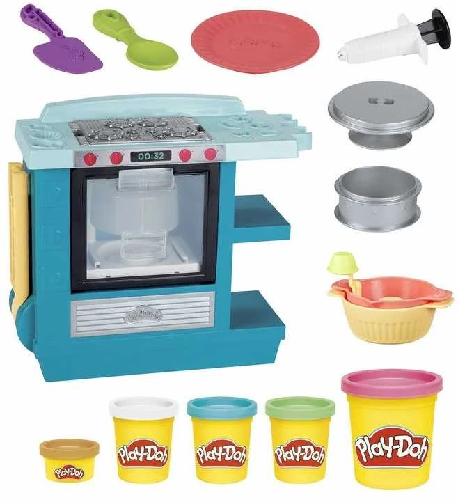 Hasbro PLAY DOH plastilino rinkinys Rising Cake Oven, F13215L0