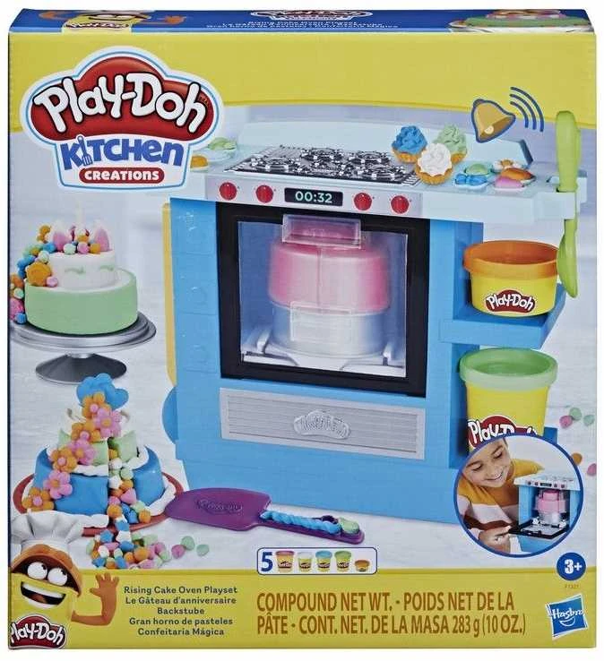 Hasbro PLAY DOH plastilino rinkinys Rising Cake Oven, F13215L0
