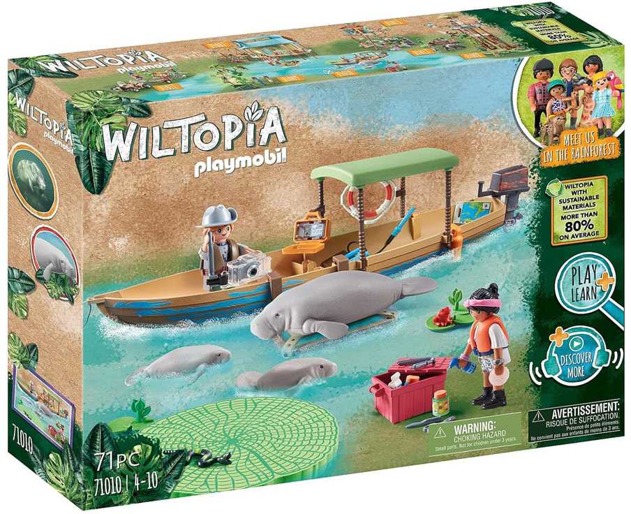 Playmobil Kelionė laivu pas Lamantinus