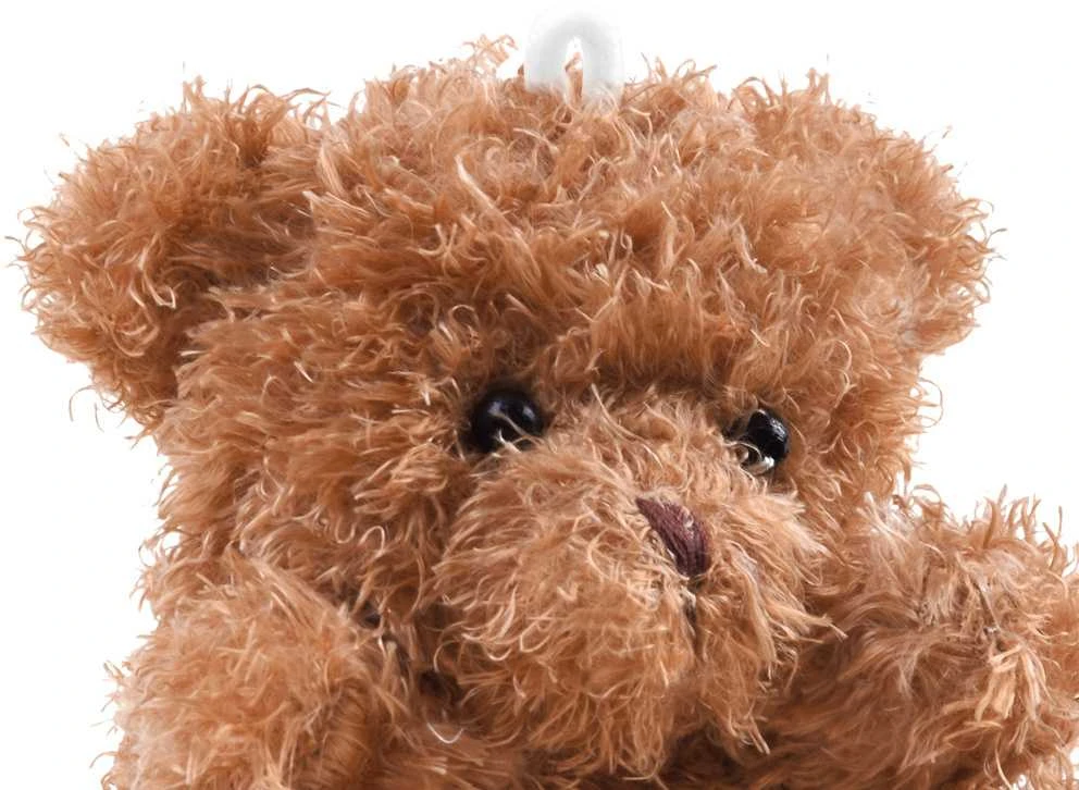 Jokomisiada Pliušinis BEAR Malonus talismano pakabukas ZA4404