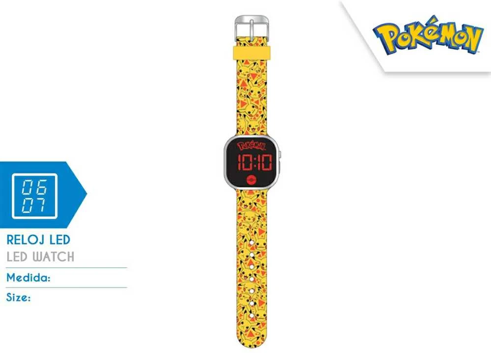 Išmanusis laikrodis Pokemon LED laikrodis