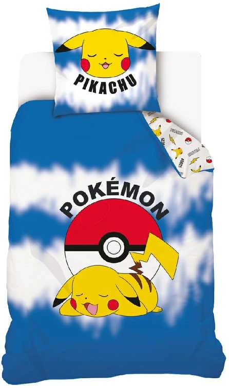 „Pokemon“ patalynė 140 x 200 + 70 x 90 cm