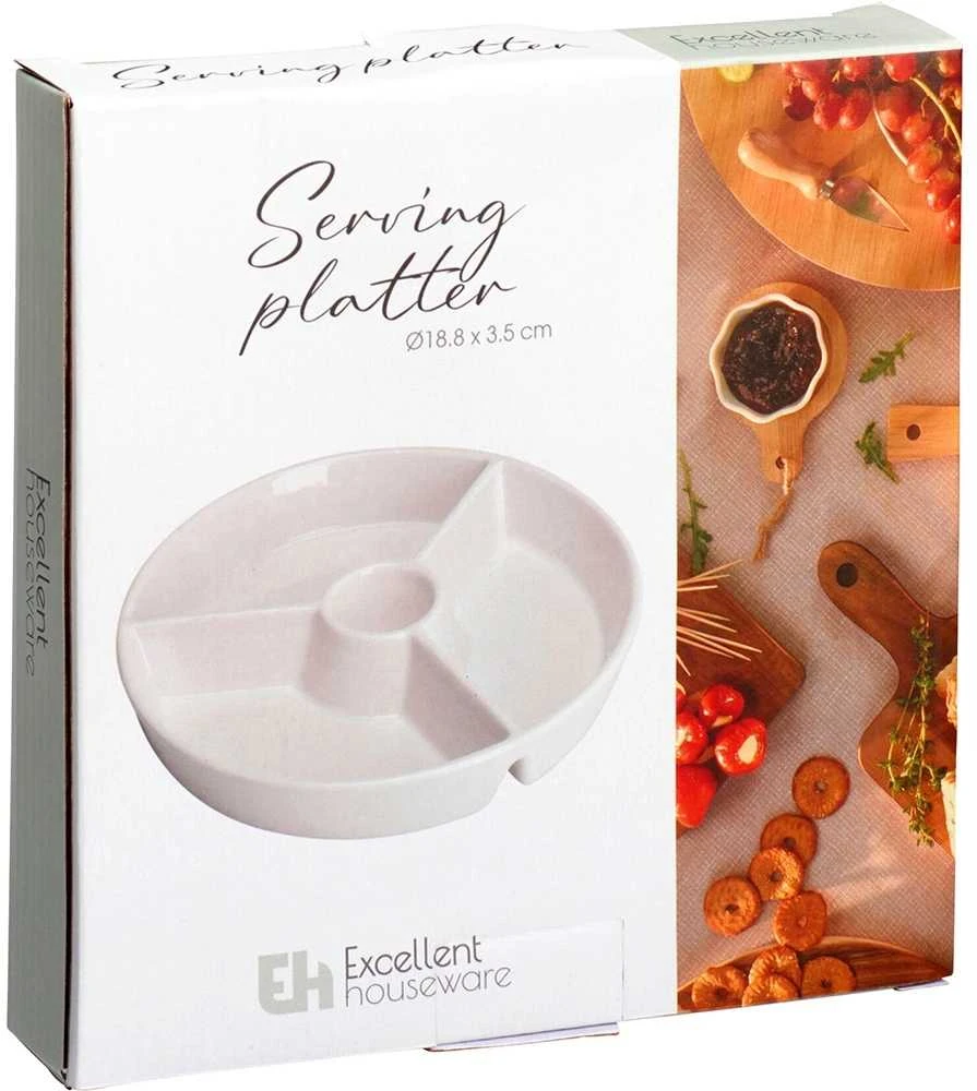Lumarko Porceliano užkandžių dubuo 19 cm - Dipschaal - Serveerbord