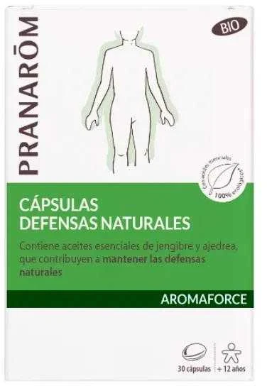 Pranarom Aromaforce Natural Defenses Bio 30 kapsulių