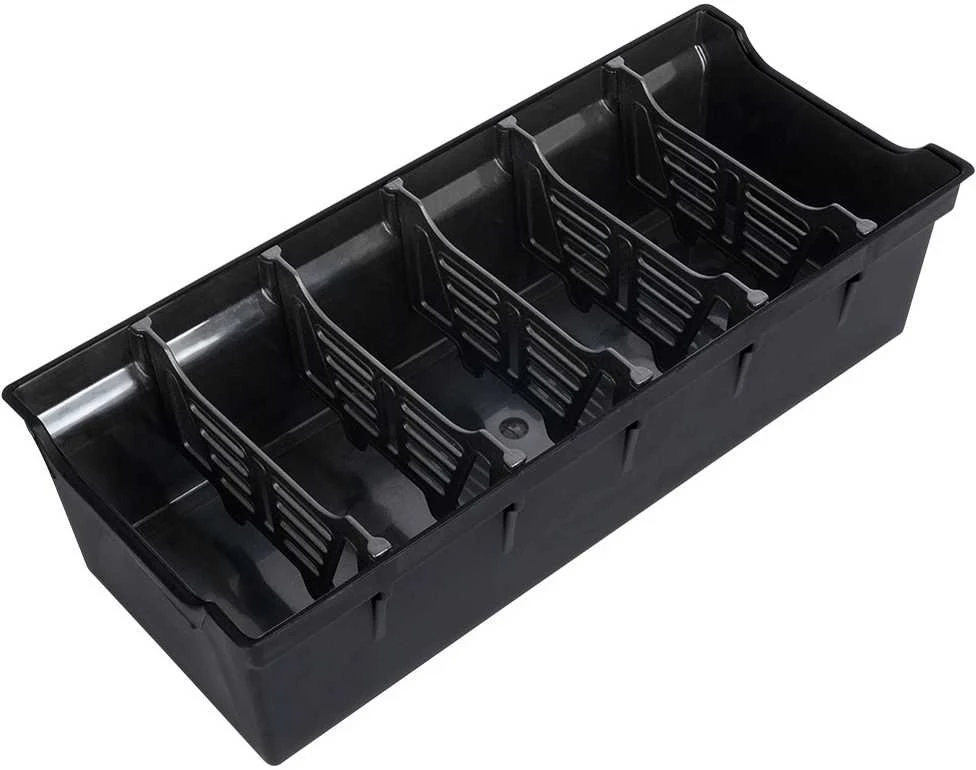 Prieskonių dėžutė organizatorius 30x13x8 cm juoda